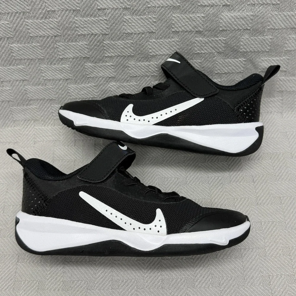 Nike Shoes‎ Unisex Kids Size 12C Black White Mesh Low Top Sneakers DM9026-002